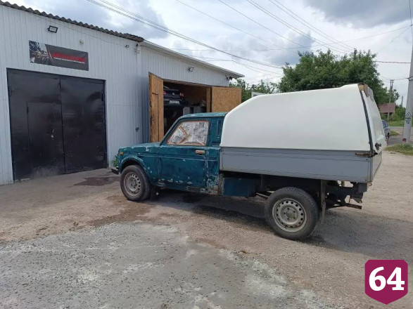 Саратовские мастера отремонтировали «Ниву» для бойцов спецоперации